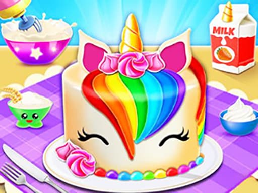 Play Unicorn Cake Maker online