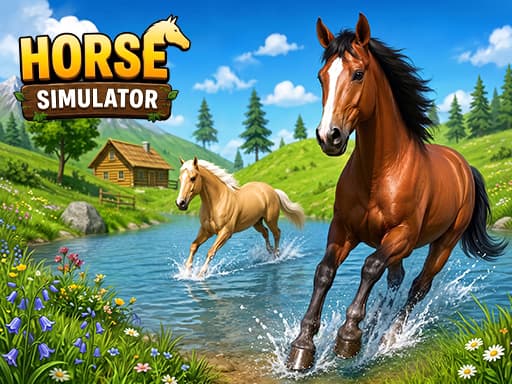 Play Wild Horse Simulator Racing Games online